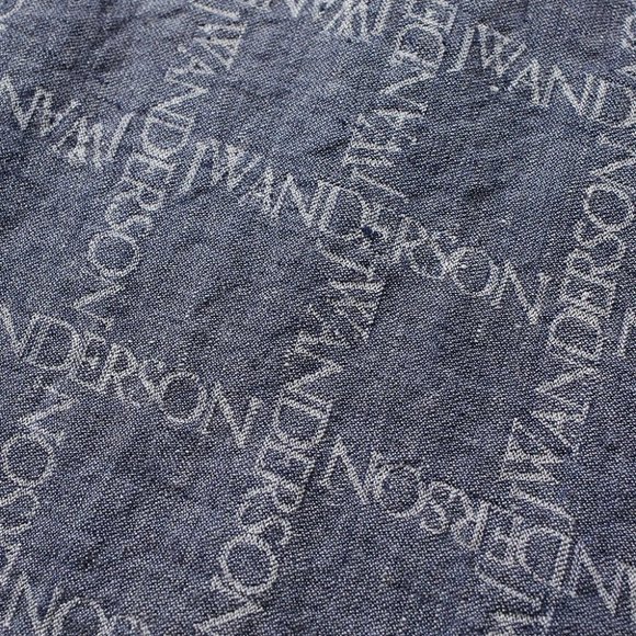 JW ANDERSON LOGO GRID TUNIC LINEN SHIRT - Picture 5 of 5